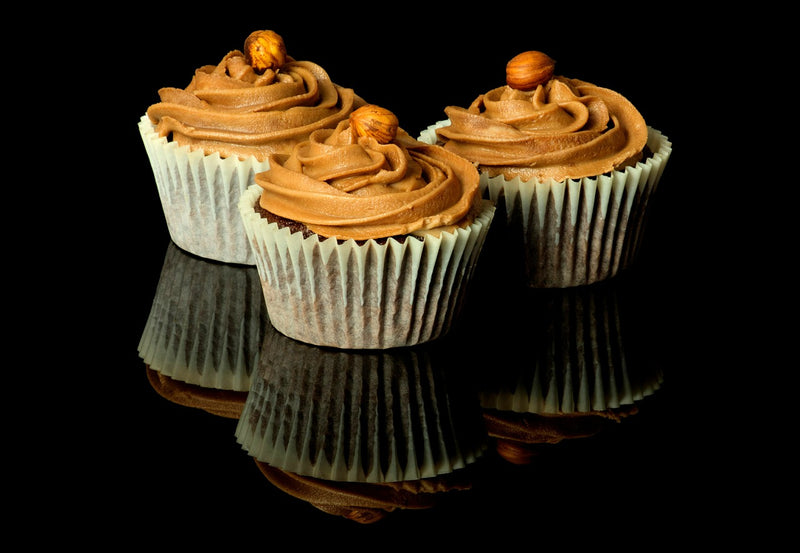 Chocolate Cupcake with Whipped Hazelnut frosting
